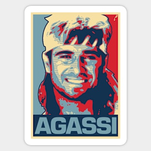 Agassi Sticker